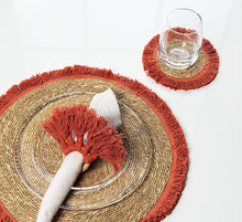 Cargar imagen en el visor de la galería, Fringed Coaster (2 Colors)