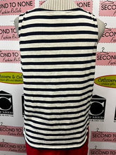 Cargar imagen en el visor de la galería, Striped Nautical Top (Size L)