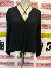 Load image into Gallery viewer, O'Neill Black Blouse (Size L)