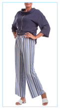Charger l'image dans la galerie, Linen/Cotton Striped Wide-Leg Pants (Only 1 2XL Left!)