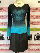 Charger l'image dans la galerie, Linea Phillips Leather Midi Skirt (Size 13)