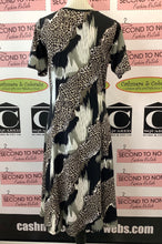 Load image into Gallery viewer, Abstract Animal Print Dress