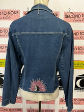 Charger l'image dans la galerie, Linda Lundstrom Beaded Jean Jacket (Size L)
