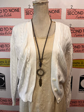 Load image into Gallery viewer, Vintage Cable Knit Cardigan (Size S)