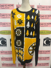 Cargar imagen en el visor de la galería, Boston Bruins Men's Christmas Sweater (Size 2XL)