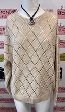 Load image into Gallery viewer, Primark Sparkly Diamond-Point Sweater (Size L)