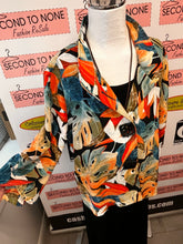 Load image into Gallery viewer, Joseph Ribkoff Palm Leaf Swing Jacket (Size 14)