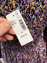 Load image into Gallery viewer, NWT Purple Floral Long Sleeve Dress (Size 1X)