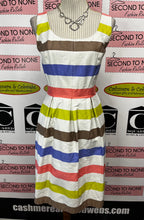 Load image into Gallery viewer, Nine West Cotton Striped Dress (Size 12)