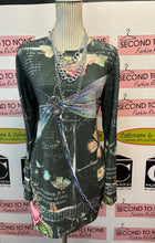 Cargar imagen en el visor de la galería, Ethereal Bedazzled Garden Top (Size S/M)