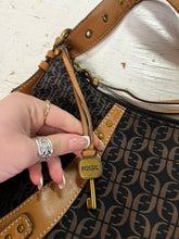 Load image into Gallery viewer, Fossil Y2K Monogram Shoulder Bag