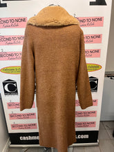 Load image into Gallery viewer, Faux-Fur Collar Duster Sweater (Size Large)