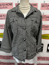 Charger l'image dans la galerie, Ruby Rd. Gingham Jacket (Size 18W)