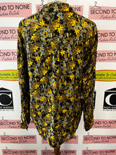 Load image into Gallery viewer, ICHI Muted Foliage Blouse (Size L)
