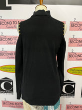 Load image into Gallery viewer, Michael Kors Studded Cold Shoulder Top (Size M)