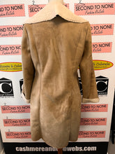 Load image into Gallery viewer, Simon Chang Faux Suede Long Coat (Size M)