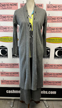 Load image into Gallery viewer, Evidence 2 PC Grey Ribbed Cardigan & Pant Set (Size S)