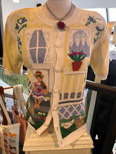 Load image into Gallery viewer, Susan Bristol Vintage "Easter" Rare Cardigan (Size M)