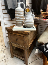 Load image into Gallery viewer, Wooden Side Table