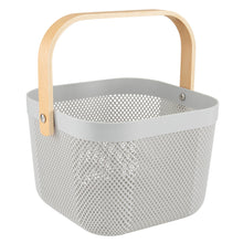 Cargar imagen en el visor de la galería, Grey Mesh Storage Baskets (2 Sizes)