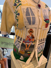 Load image into Gallery viewer, Susan Bristol Vintage "Easter" Rare Cardigan (Size M)