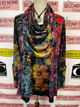 Cargar imagen en el visor de la galería, Miss Nikky Watercolour Top+Scarf (Size XL)
