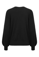 Charger l'image dans la galerie, Pleated Sleeve Knit Top (2 Colours)