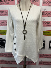 Cargar imagen en el visor de la galería, Papa Vancouver White Long Sleeve (Size S)