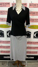 Load image into Gallery viewer, Vintage Striped Top & Skirt Set (Size 10)