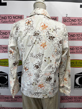 Load image into Gallery viewer, Floral Print Cotton Jacket (Size S)