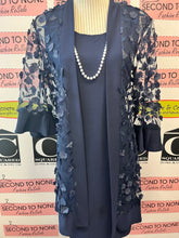 Cargar imagen en el visor de la galería, Laura Navy Dress Set (Size 10)