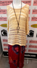 Load image into Gallery viewer, Crochet-Style Short-Sleeve Top (Size 3XL)
