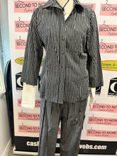 Load image into Gallery viewer, Vintage Striped Cotton Pant & Shirt Set (Size M/L)