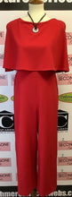 Cargar imagen en el visor de la galería, Cherry Red Jumpsuit (Size 8P)