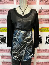 Charger l'image dans la galerie, Black & Blue Fooler Top (Size XL)