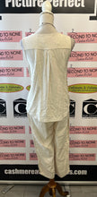 Load image into Gallery viewer, Linen Blend Button Accent Pant Set (Size M)