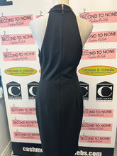 Cargar imagen en el visor de la galería, NWT Laura Black High Neck Formal Dress (Size 8)