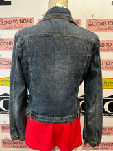 Load image into Gallery viewer, Vintage Garage Denim Jacket (Size M)
