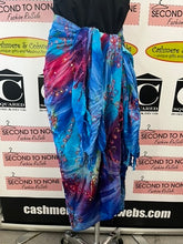 Load image into Gallery viewer, Tie Dye Sequin Beach Wrap (One Size)