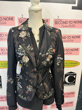 Load image into Gallery viewer, Coldwater Creek 100% Silk Embroidered Jacket (Size S)