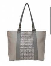 Load image into Gallery viewer, Classic Grey Tote Handbag