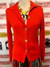 Load image into Gallery viewer, Ralph Lauren Orange Knit Sweater (Size M)