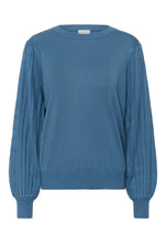 Charger l'image dans la galerie, Pleated Sleeve Knit Top (2 Colours)