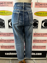 Cargar imagen en el visor de la galería, Cleo Embroidered & Bling Hem Jeans (Size 14)