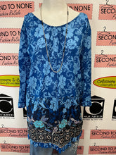 Cargar imagen en el visor de la galería, Orientique Floral Tunic (Size XL)