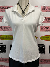 Load image into Gallery viewer, Calvin Klein White Polo Tee (Size L)