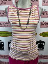 Load image into Gallery viewer, Jones New York Sport Striped Tank (Size S)