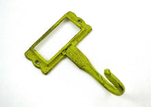 Load image into Gallery viewer, Cast Iron "User Name" Wall Hook (3 Colors)