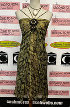 Load image into Gallery viewer, Laundry Silk Snakeskin Print Dress (Size 10)