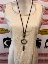 Load image into Gallery viewer, Vintage Linen Blend Dress (Size 6)